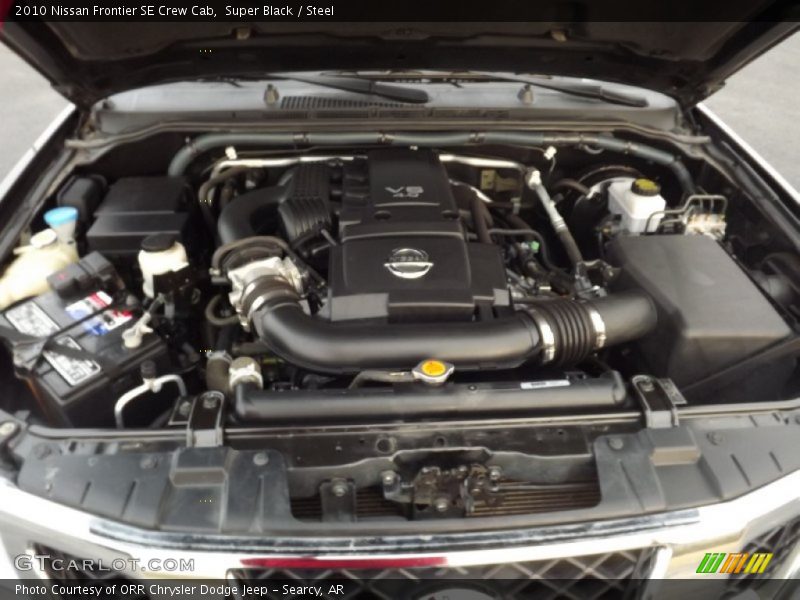 Super Black / Steel 2010 Nissan Frontier SE Crew Cab