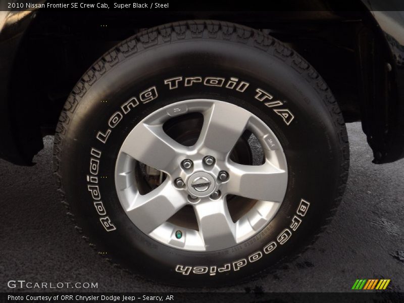 Super Black / Steel 2010 Nissan Frontier SE Crew Cab