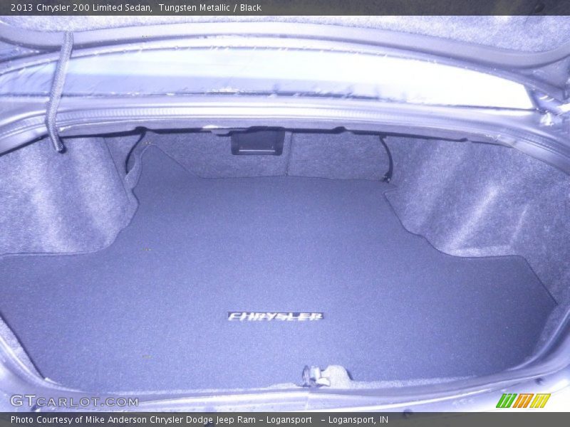 Tungsten Metallic / Black 2013 Chrysler 200 Limited Sedan