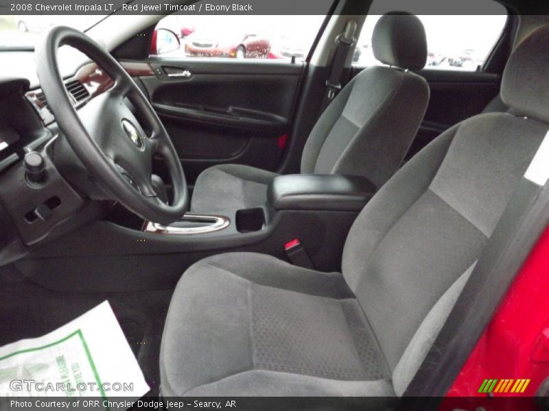 Red Jewel Tintcoat / Ebony Black 2008 Chevrolet Impala LT