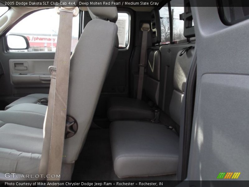 Deep Molten Red Pearl / Medium Slate Gray 2005 Dodge Dakota SLT Club Cab 4x4