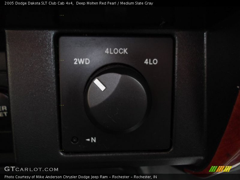 Deep Molten Red Pearl / Medium Slate Gray 2005 Dodge Dakota SLT Club Cab 4x4