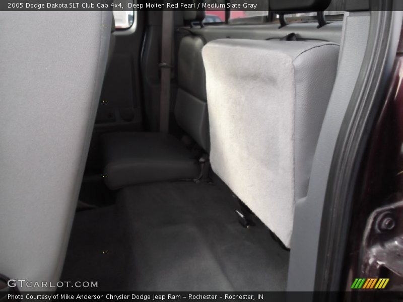Deep Molten Red Pearl / Medium Slate Gray 2005 Dodge Dakota SLT Club Cab 4x4