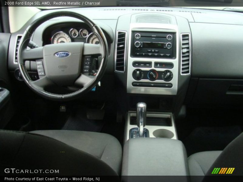 Redfire Metallic / Charcoal 2008 Ford Edge SEL AWD