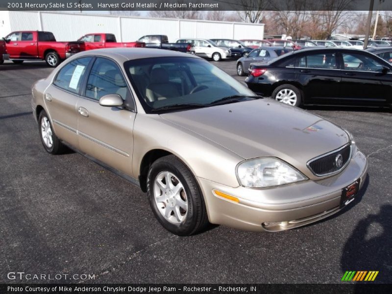 Front 3/4 View of 2001 Sable LS Sedan