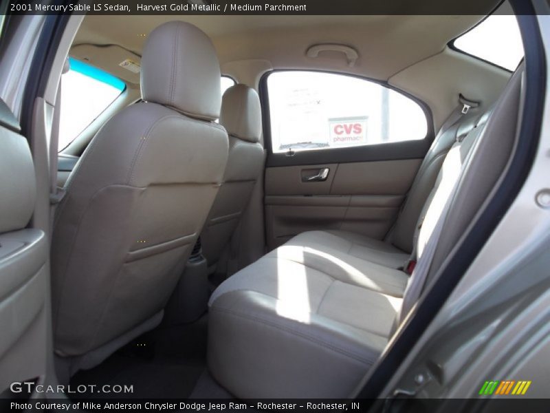 Harvest Gold Metallic / Medium Parchment 2001 Mercury Sable LS Sedan