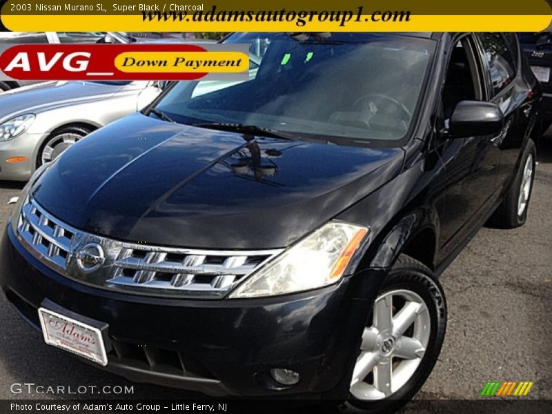 Super Black / Charcoal 2003 Nissan Murano SL