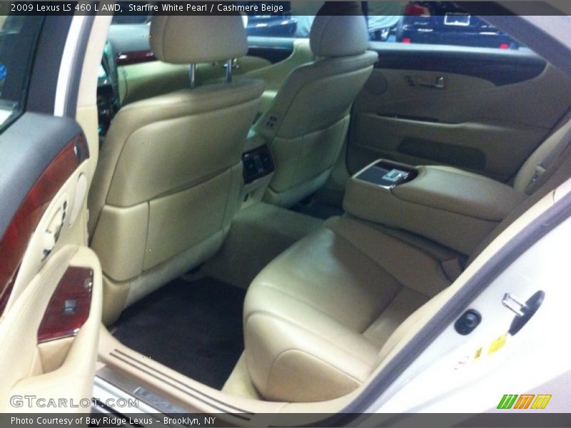Starfire White Pearl / Cashmere Beige 2009 Lexus LS 460 L AWD
