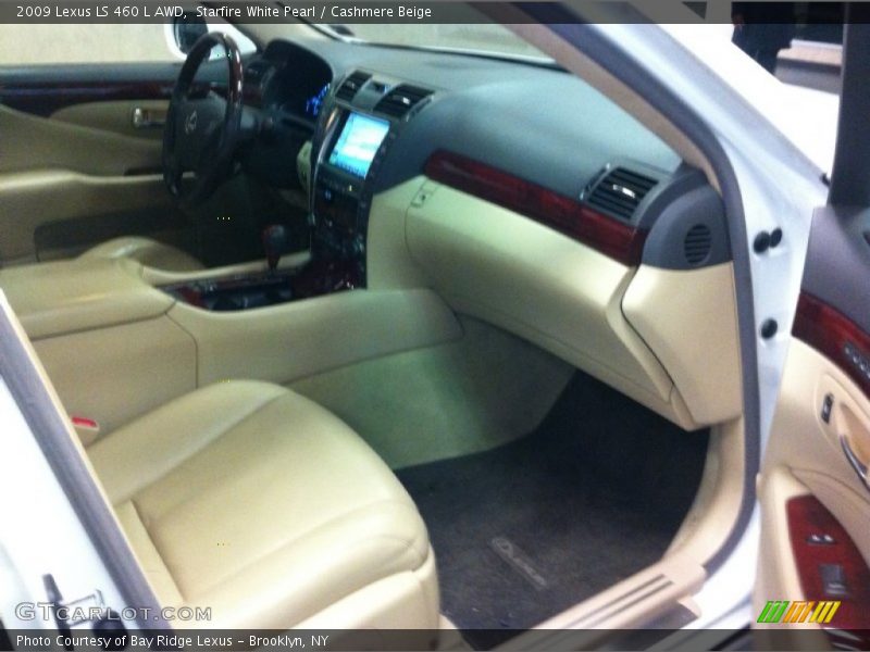 Starfire White Pearl / Cashmere Beige 2009 Lexus LS 460 L AWD