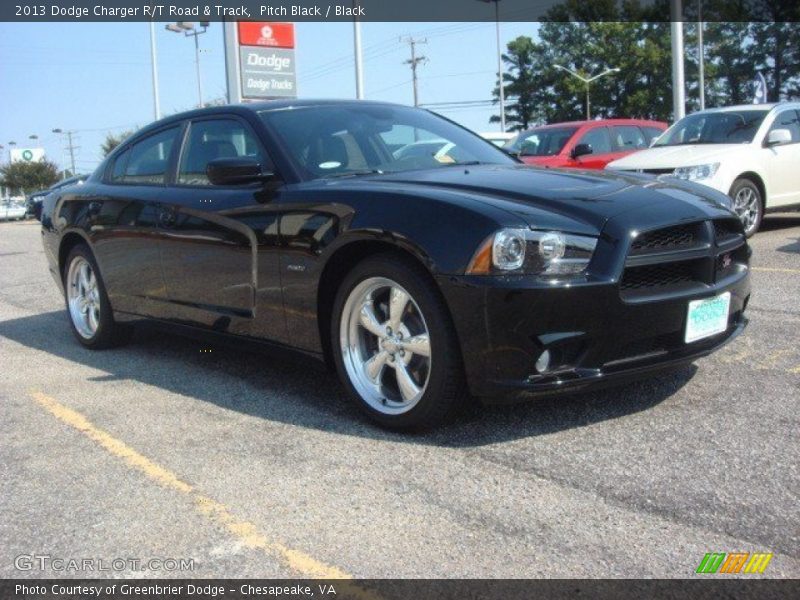Pitch Black / Black 2013 Dodge Charger R/T Road & Track