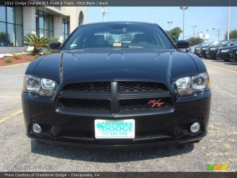 Pitch Black / Black 2013 Dodge Charger R/T Road & Track