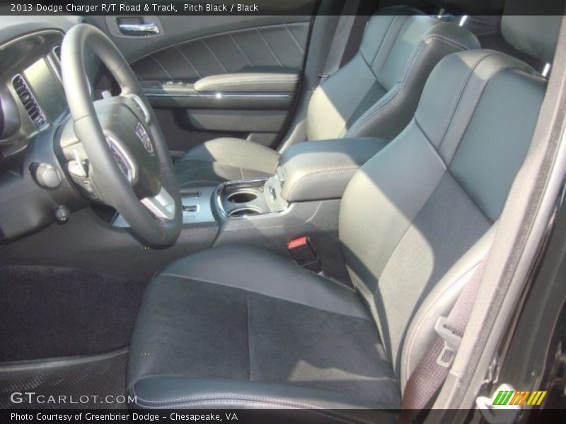 Front Seat of 2013 Charger R/T Road & Track