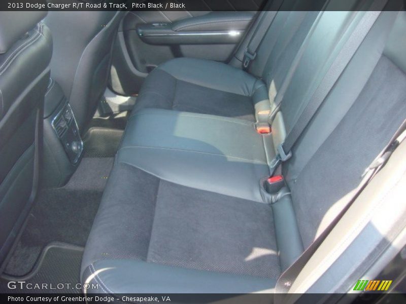 Rear Seat of 2013 Charger R/T Road & Track