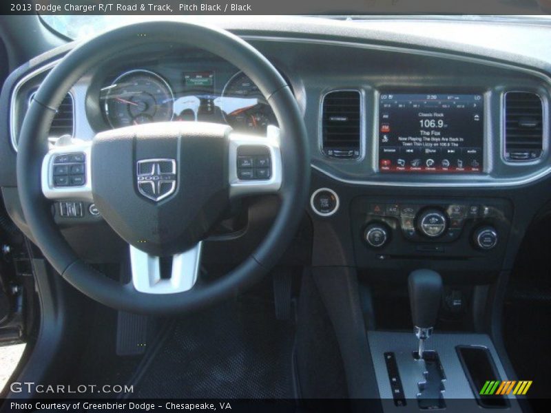 Pitch Black / Black 2013 Dodge Charger R/T Road & Track