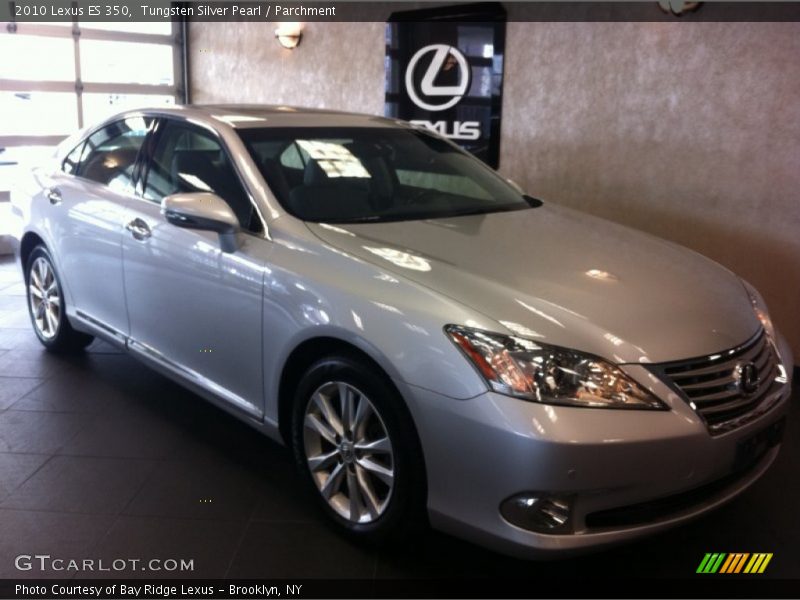 Tungsten Silver Pearl / Parchment 2010 Lexus ES 350