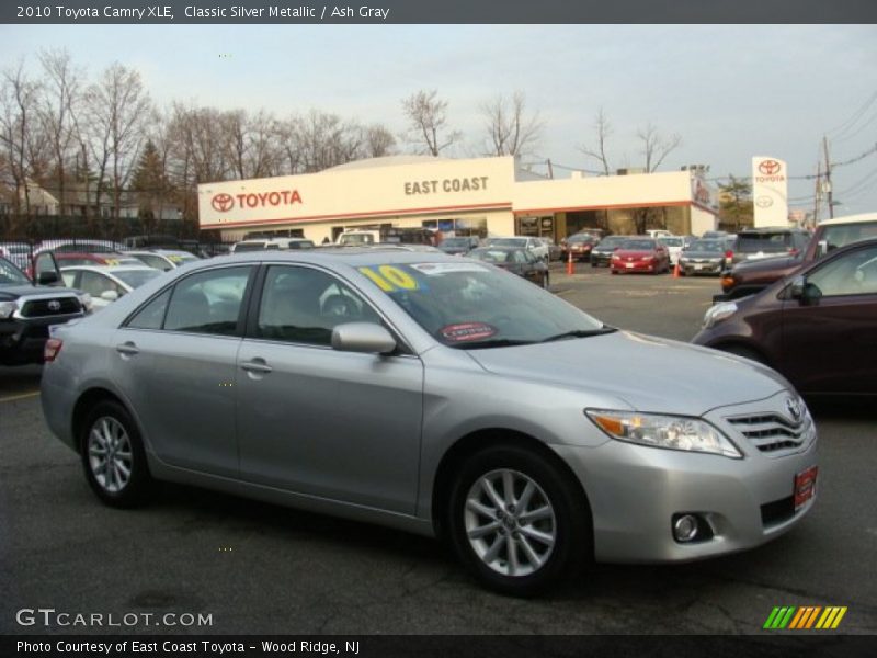 Classic Silver Metallic / Ash Gray 2010 Toyota Camry XLE