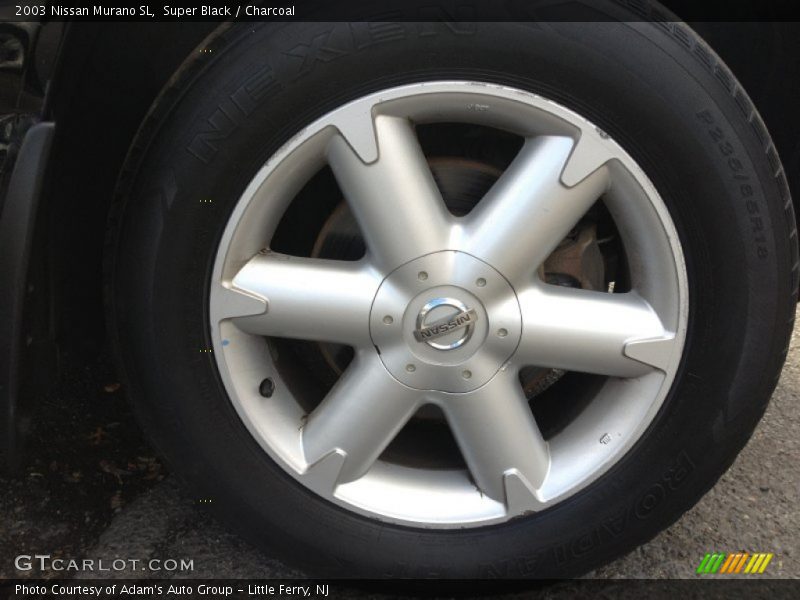 Super Black / Charcoal 2003 Nissan Murano SL
