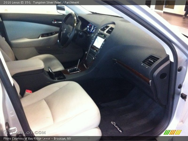 Tungsten Silver Pearl / Parchment 2010 Lexus ES 350
