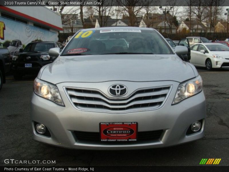 Classic Silver Metallic / Ash Gray 2010 Toyota Camry XLE
