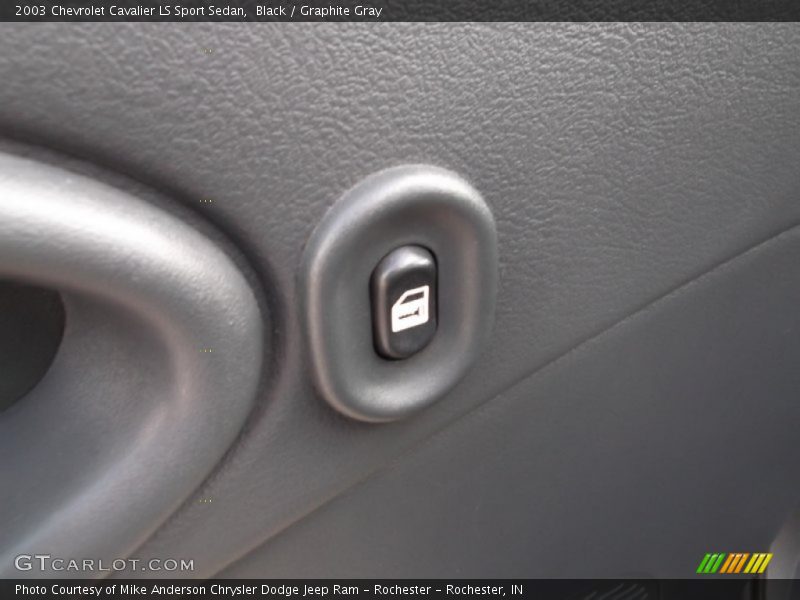 Black / Graphite Gray 2003 Chevrolet Cavalier LS Sport Sedan