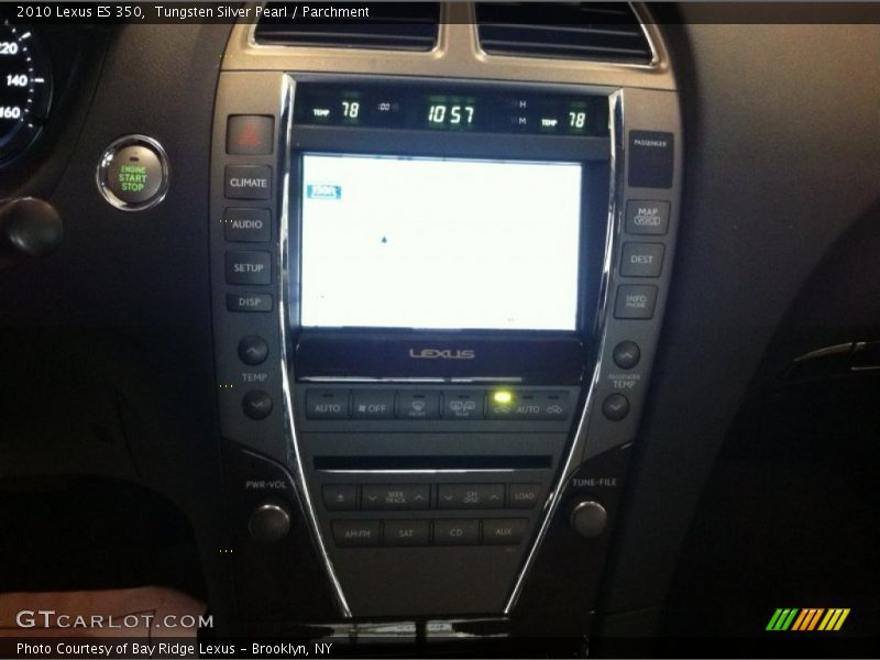 Tungsten Silver Pearl / Parchment 2010 Lexus ES 350