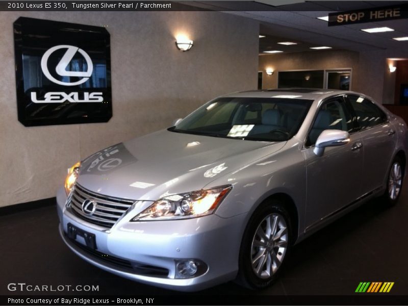 Tungsten Silver Pearl / Parchment 2010 Lexus ES 350