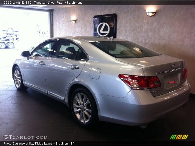 Tungsten Silver Pearl / Parchment 2010 Lexus ES 350