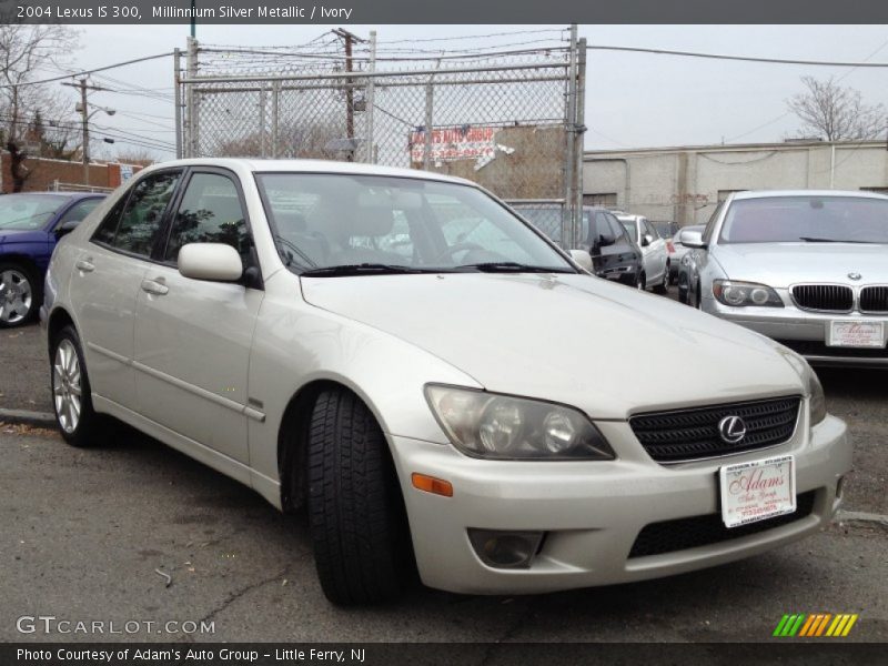Millinnium Silver Metallic / Ivory 2004 Lexus IS 300