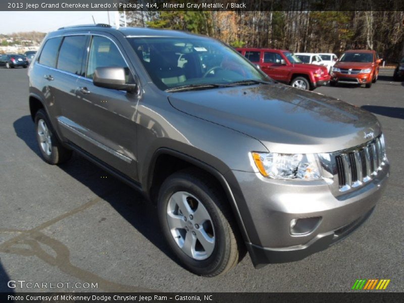 Mineral Gray Metallic / Black 2013 Jeep Grand Cherokee Laredo X Package 4x4