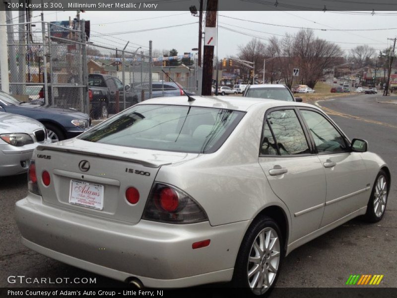 Millinnium Silver Metallic / Ivory 2004 Lexus IS 300