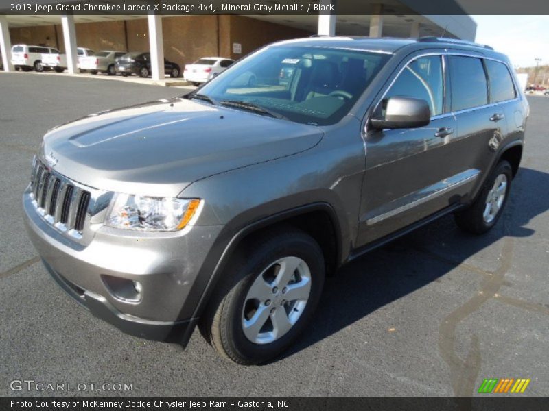 Mineral Gray Metallic / Black 2013 Jeep Grand Cherokee Laredo X Package 4x4