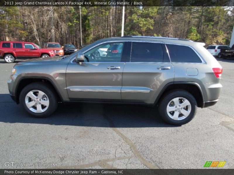 Mineral Gray Metallic / Black 2013 Jeep Grand Cherokee Laredo X Package 4x4