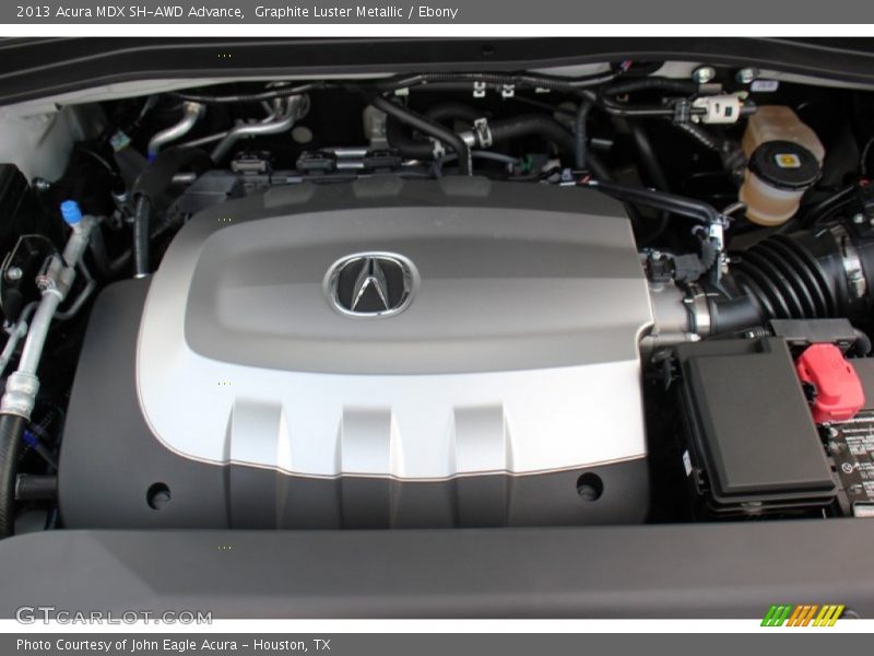 Graphite Luster Metallic / Ebony 2013 Acura MDX SH-AWD Advance