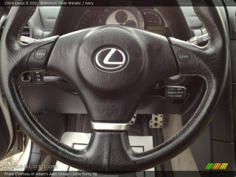 Millinnium Silver Metallic / Ivory 2004 Lexus IS 300