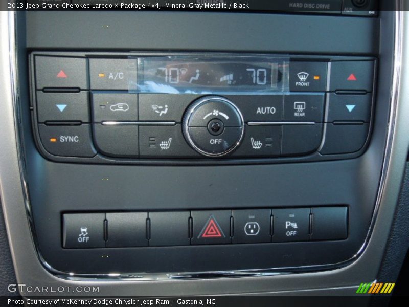 Mineral Gray Metallic / Black 2013 Jeep Grand Cherokee Laredo X Package 4x4