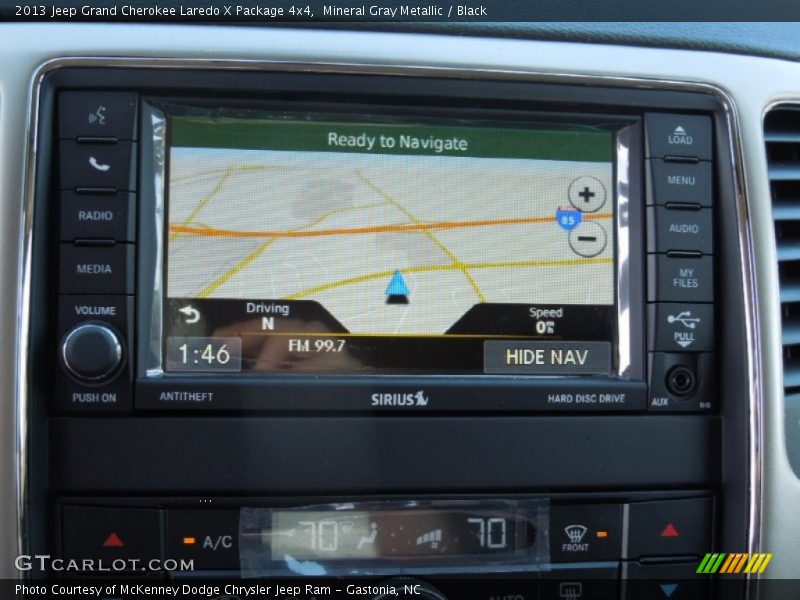 Mineral Gray Metallic / Black 2013 Jeep Grand Cherokee Laredo X Package 4x4