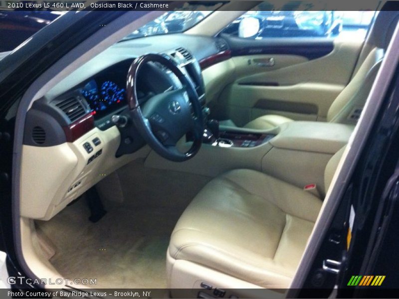Obsidian Black / Cashmere 2010 Lexus LS 460 L AWD