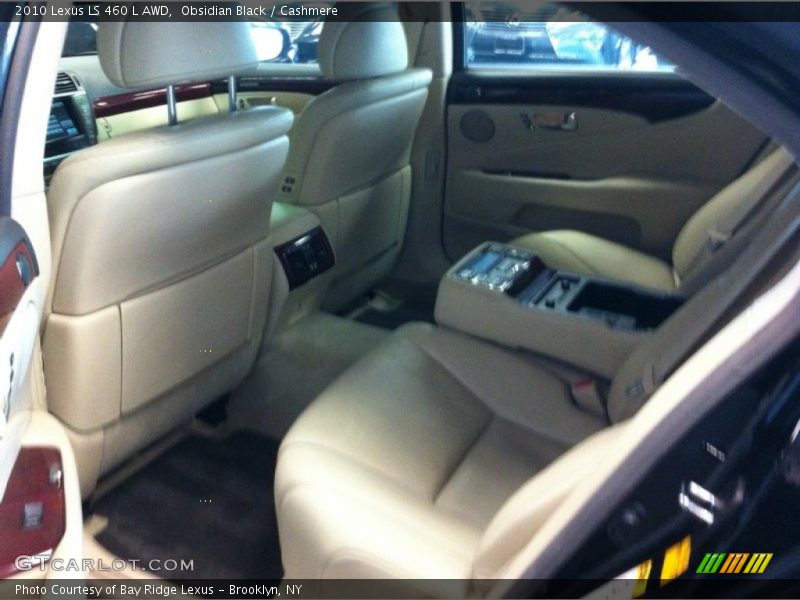 Obsidian Black / Cashmere 2010 Lexus LS 460 L AWD