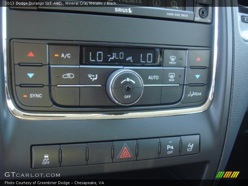 Mineral Gray Metallic / Black 2013 Dodge Durango SXT AWD