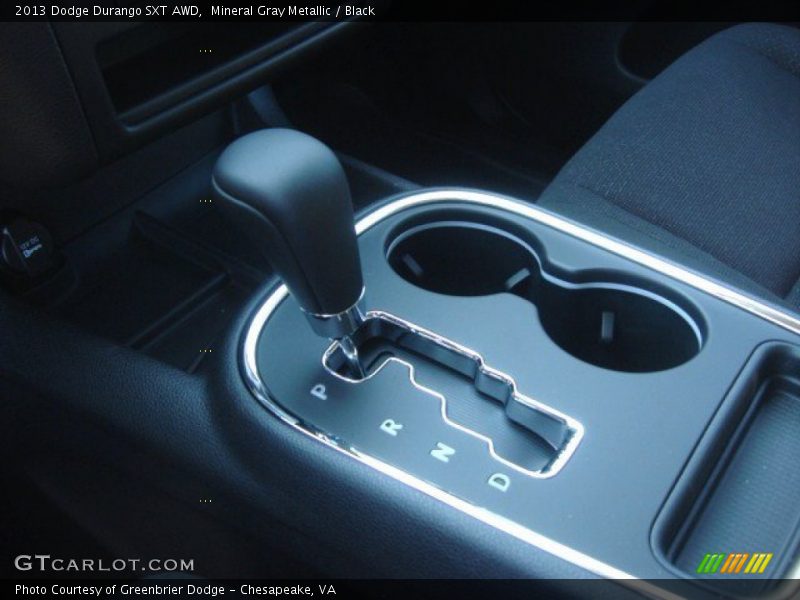 Mineral Gray Metallic / Black 2013 Dodge Durango SXT AWD