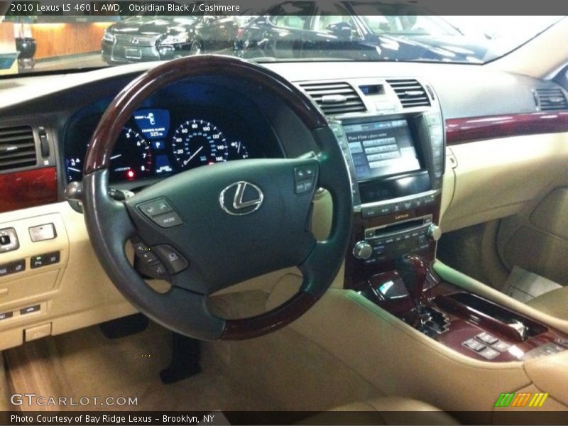 Obsidian Black / Cashmere 2010 Lexus LS 460 L AWD