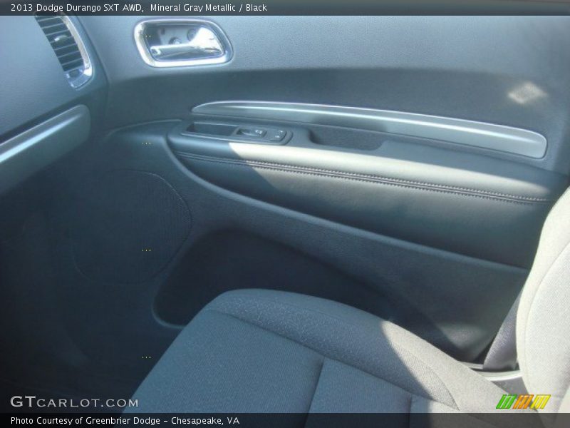 Mineral Gray Metallic / Black 2013 Dodge Durango SXT AWD