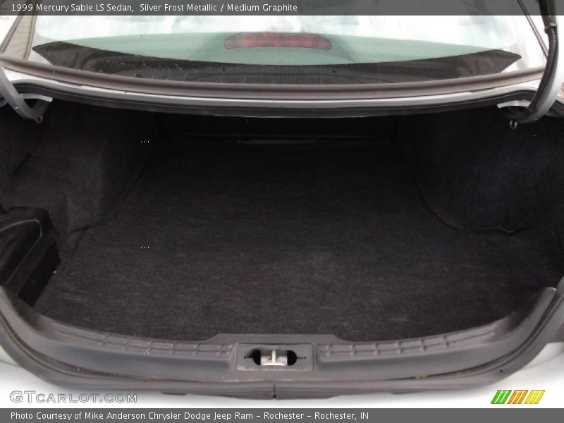 Silver Frost Metallic / Medium Graphite 1999 Mercury Sable LS Sedan