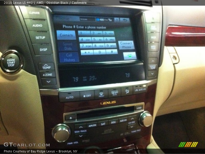 Obsidian Black / Cashmere 2010 Lexus LS 460 L AWD
