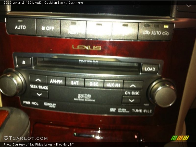 Obsidian Black / Cashmere 2010 Lexus LS 460 L AWD