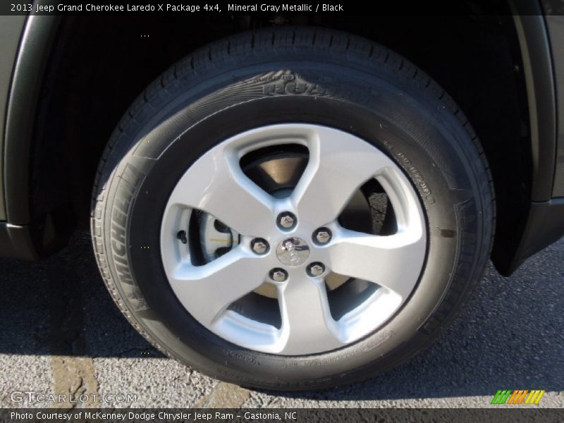 Mineral Gray Metallic / Black 2013 Jeep Grand Cherokee Laredo X Package 4x4