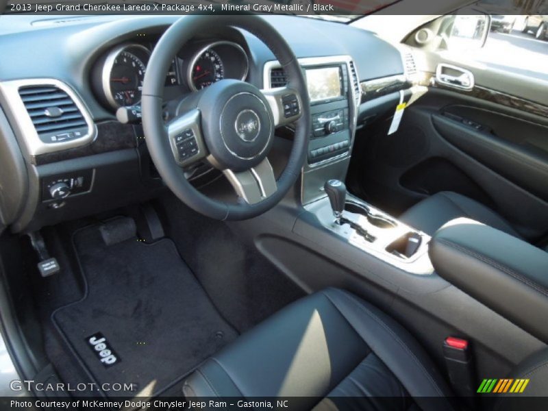 Mineral Gray Metallic / Black 2013 Jeep Grand Cherokee Laredo X Package 4x4