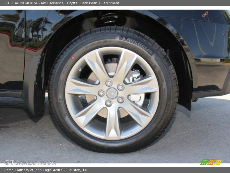 Crystal Black Pearl / Parchment 2013 Acura MDX SH-AWD Advance
