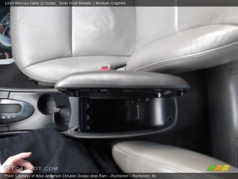 Silver Frost Metallic / Medium Graphite 1999 Mercury Sable LS Sedan