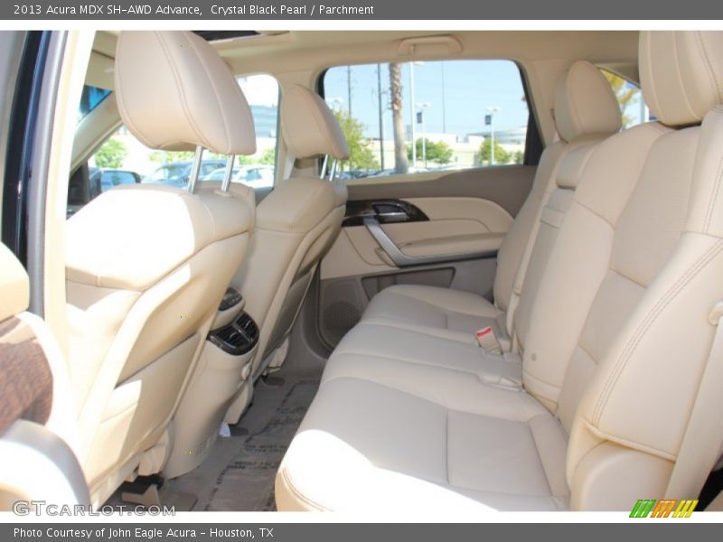 Crystal Black Pearl / Parchment 2013 Acura MDX SH-AWD Advance